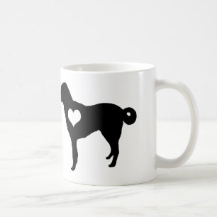 Anatolische Schäfer-Hundeherz-Tasse Kaffeetasse