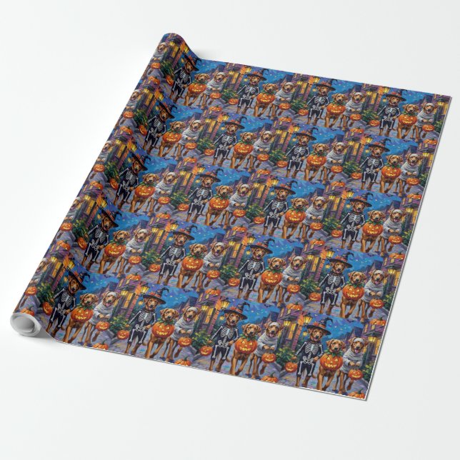 Anatolische Schäferhunde Halloween-Kostüme Geschenkpapier (Ungerollt)