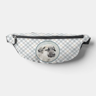 Anatolischer Hirtenhund Fawn Gemälde Originale Hun Bauchtasche