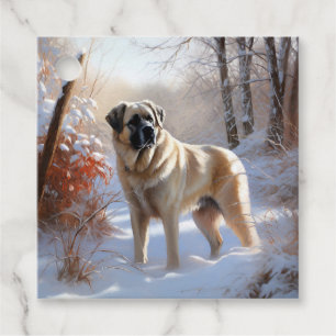 Anatolischer Hirtenhund Lass es schneien Weihnacht Geschenkanhänger