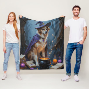 Anatolischer Hirtenhund - Whimsical Halloween-Male Fleecedecke