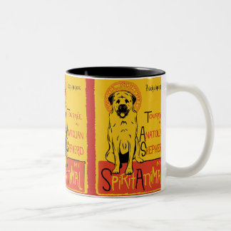 Anatolischer Schäfer-niedliche Hundekaffee-Tasse Zweifarbige Tasse