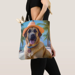 Anatolischer Schäferhund am Strand, Hundeliebhaber Tasche