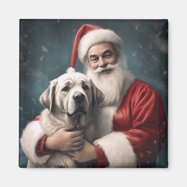 Anatolischer Schäferhund mit Weihnachten des Weihn Magnet (Vorne)