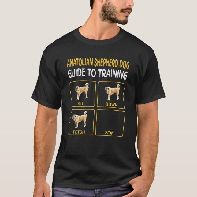 Anatolischer Schäferhundeführer zum Training des H T-Shirt (Vorderseite)