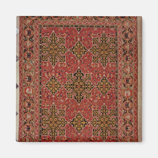 Anatolischer Star Ushak Teppich, 1585 Magnet (Vorne)