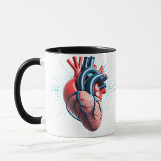 Anatomical Heart - Artistic Medical Abbildung Tasse