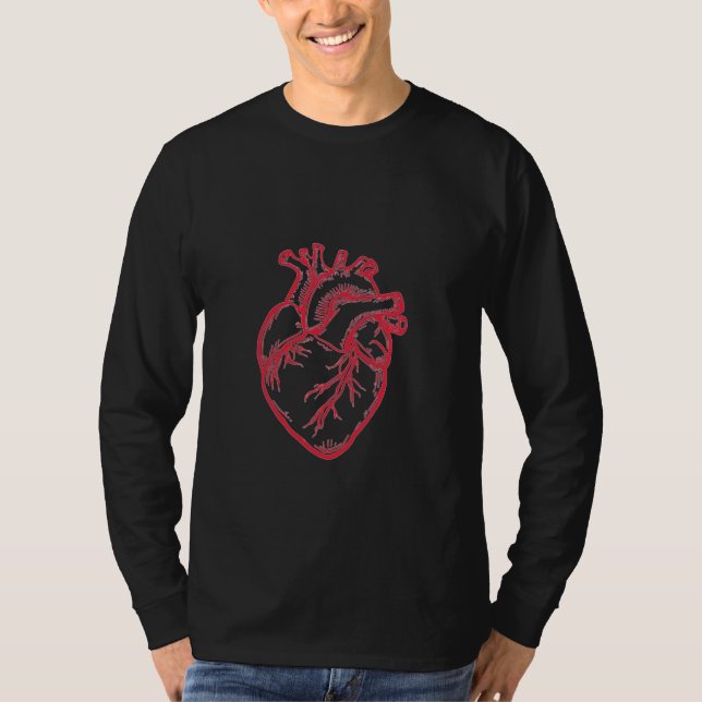 Anatomical Heart Valentine Shirt (Vorderseite)