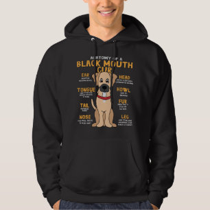 Anatomie Anatomie Anatomie Anatomischer Schwarzer Hoodie
