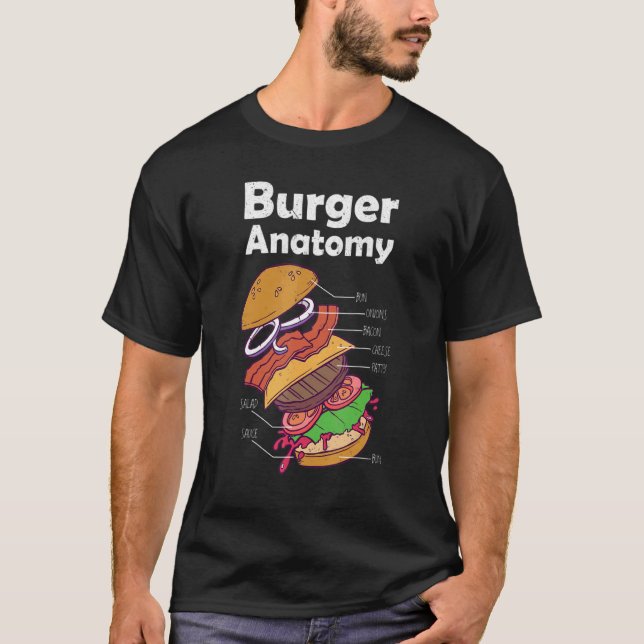 Anatomie Cheesebdrom T-Shirt (Vorderseite)