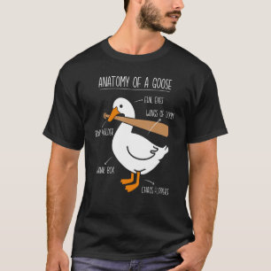 Anatomie der Gänsefarm Entenhonk Bonk Ganter Lusti T-Shirt