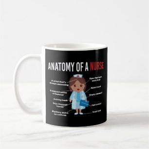 Anatomie der Krankenschwester Kaffeetasse