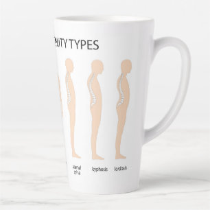 Anatomie der Wirbelsäulenfehlbildung Milchtasse