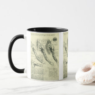 Anatomie des Arms und der Schulter von Leonardo da Tasse