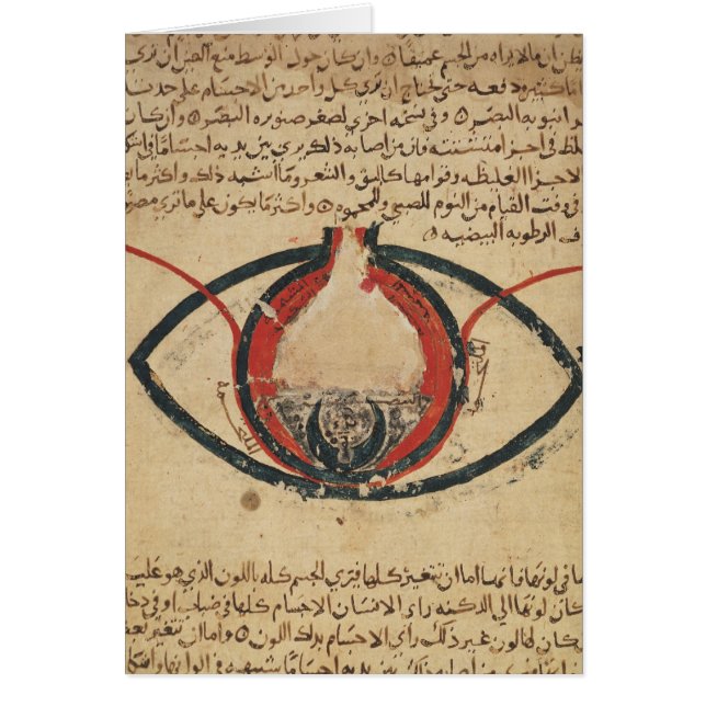 Anatomie des Auges, von einem Buch auf (Vorne)