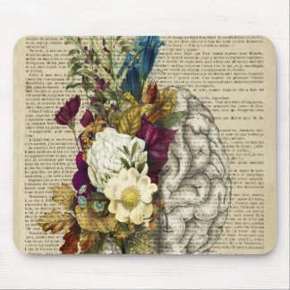 Anatomie des Blumengehirns Mousepad