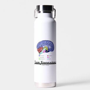 Anatomie des Gehirns im Team Neurowissenschaft Att Trinkflasche