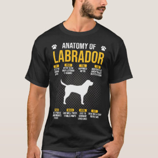Anatomie des Labrador Hundes T-Shirt