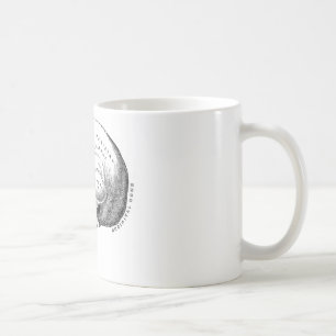 Anatomie des Schädels Kaffeetasse