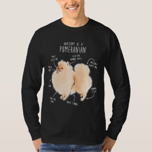 Anatomie des Spitzes T-Shirt