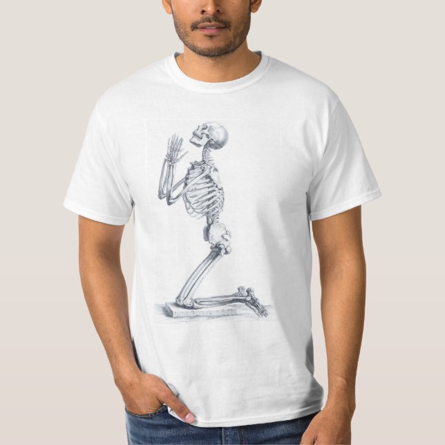 Anatomie du T-shirt d'os (Devant)