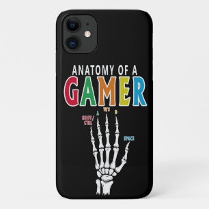 Anatomie D'Un Gamer Skeleton Main Funny Coque