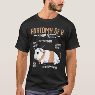 Anatomie einer Guinea aus Furry Potato T-Shirt