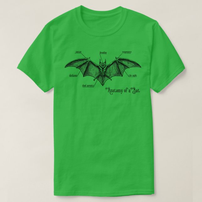 Anatomie eines Bades T-Shirt (Design vorne)