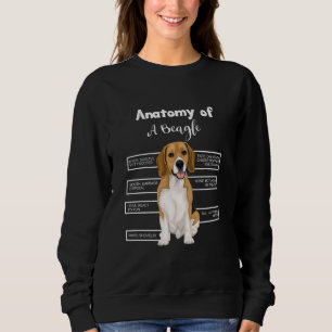 Anatomie eines Beagle Sweatshirt