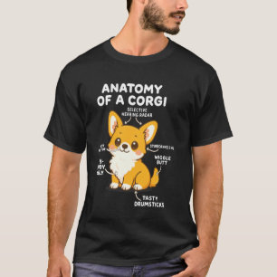 Anatomie eines Corgis T-Shirt