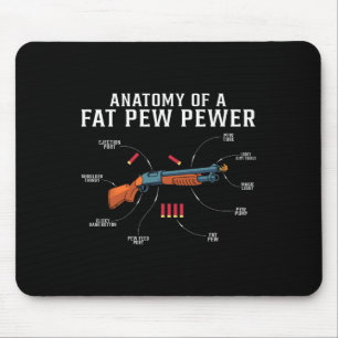 Anatomie eines fettgezähmten, sonnigen Jagdjägers Mousepad