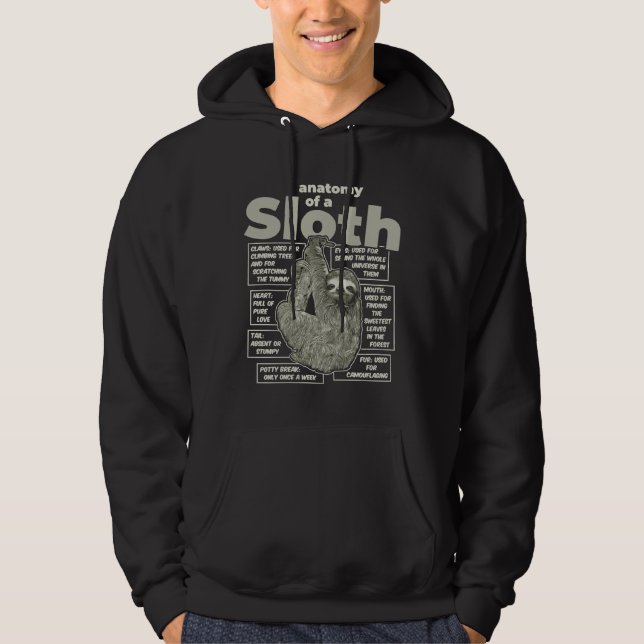 Anatomie eines Fliegens 21 Hoodie (Vorderseite)