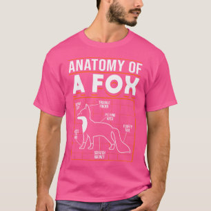 Anatomie eines Fuchses T-Shirt