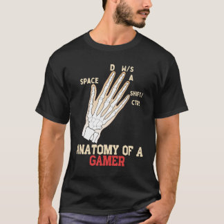Anatomie eines Gamer-Videospiels T-Shirt