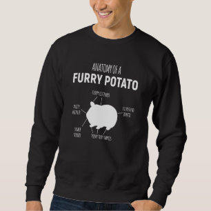 Anatomie eines Kartoffelpiers Sweatshirt