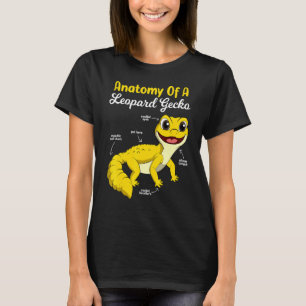 Anatomie eines Leoparden Gecko Tiny Dinosauriers a T-Shirt