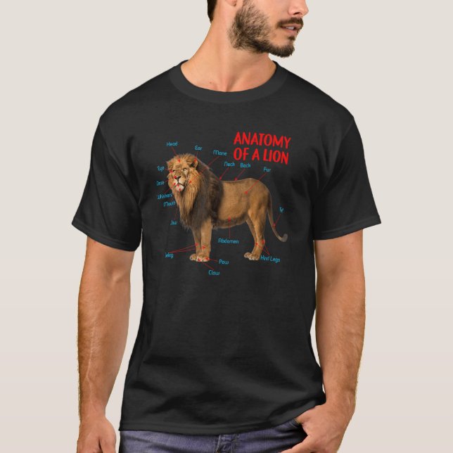 Anatomie eines Löwengrafen T-Shirt (Vorderseite)