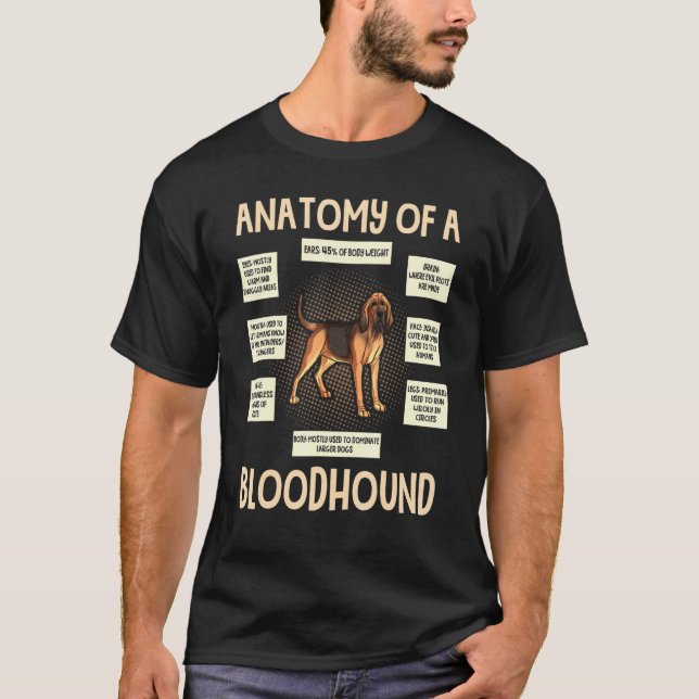 Anatomie eines Welpen T-Shirt (Vorderseite)