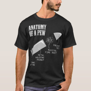 Anatomie eines zinnglänzenden Waffengewölbes T-Shirt