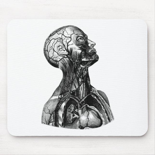 Anatomie-Fehlschlag Mousepad (Vorne)