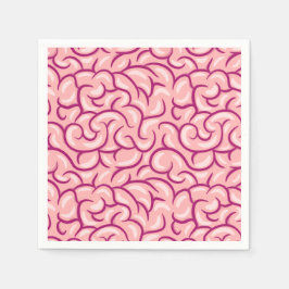 Anatomie Gehirn Serviette