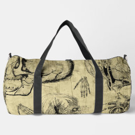 Anatomie-Schädel-Duffle-Beutel Duffle Bag