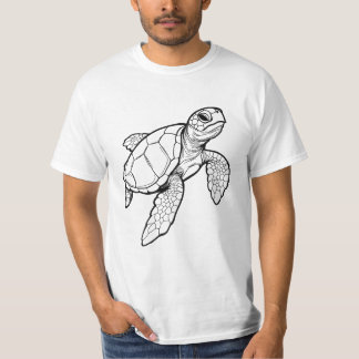 Anatomie-T-Shirt der Meeresschildkröten, Sweatshir T-Shirt