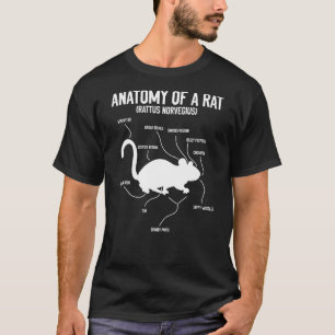Anatomie von Ratten und Haustierratten 1 T-Shirt