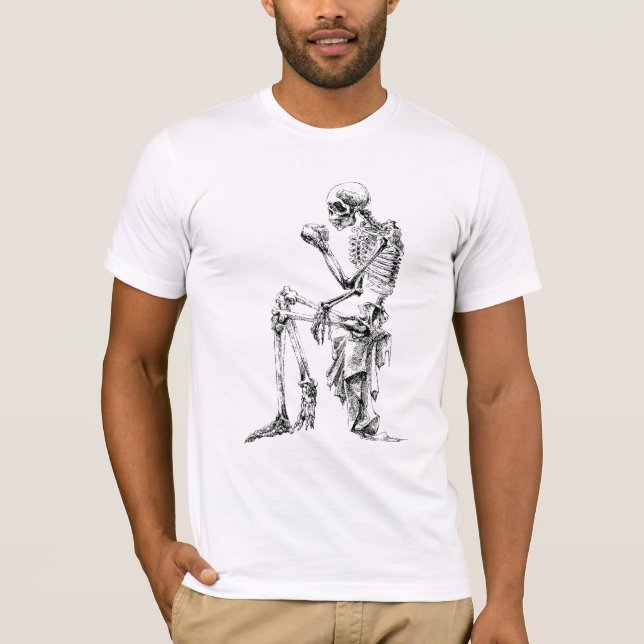 Anatomie von T-Shirt (Vorderseite)