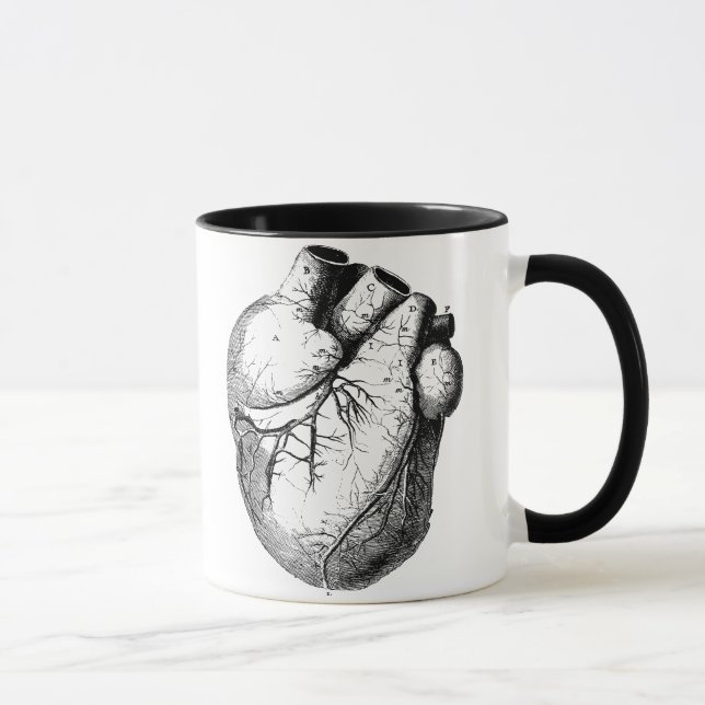 Anatomisch korrektes Herz Tasse (Rechts)