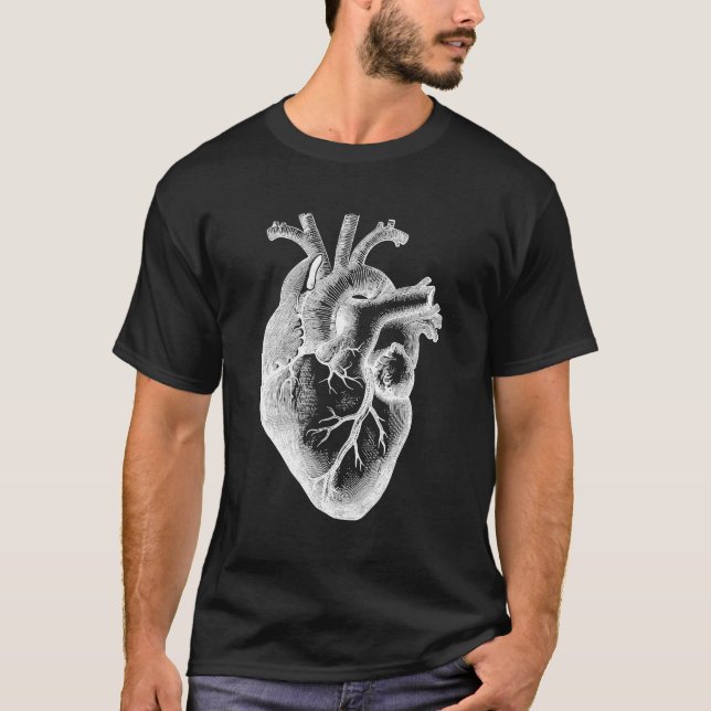 Anatomische He Biology Science T-Shirt (Vorderseite)