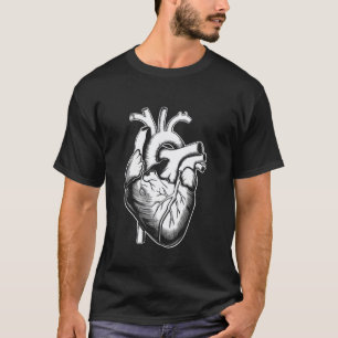 Anatomische Herz-Kardiologie Medizinische Herz-Kra T-Shirt