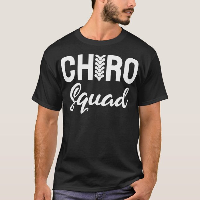 Anatomischer Pfeil der Operation Chiro Squad Rücke T-Shirt (Vorderseite)