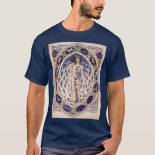 Anatomischer Zodiakmann Himmelsatlas T-Shirt